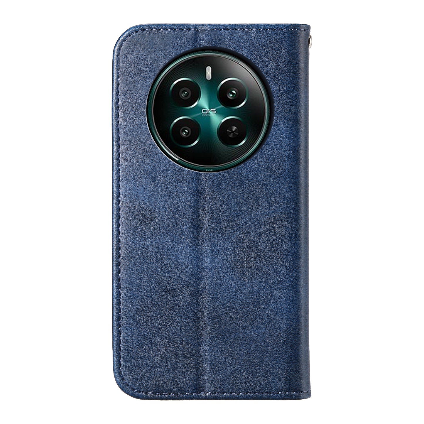 For Realme 12+ 5G / Narzo 70 Pro 5G Wallet Case PU Leather Phone Cover Mobile Accessories Wholesale - Blue