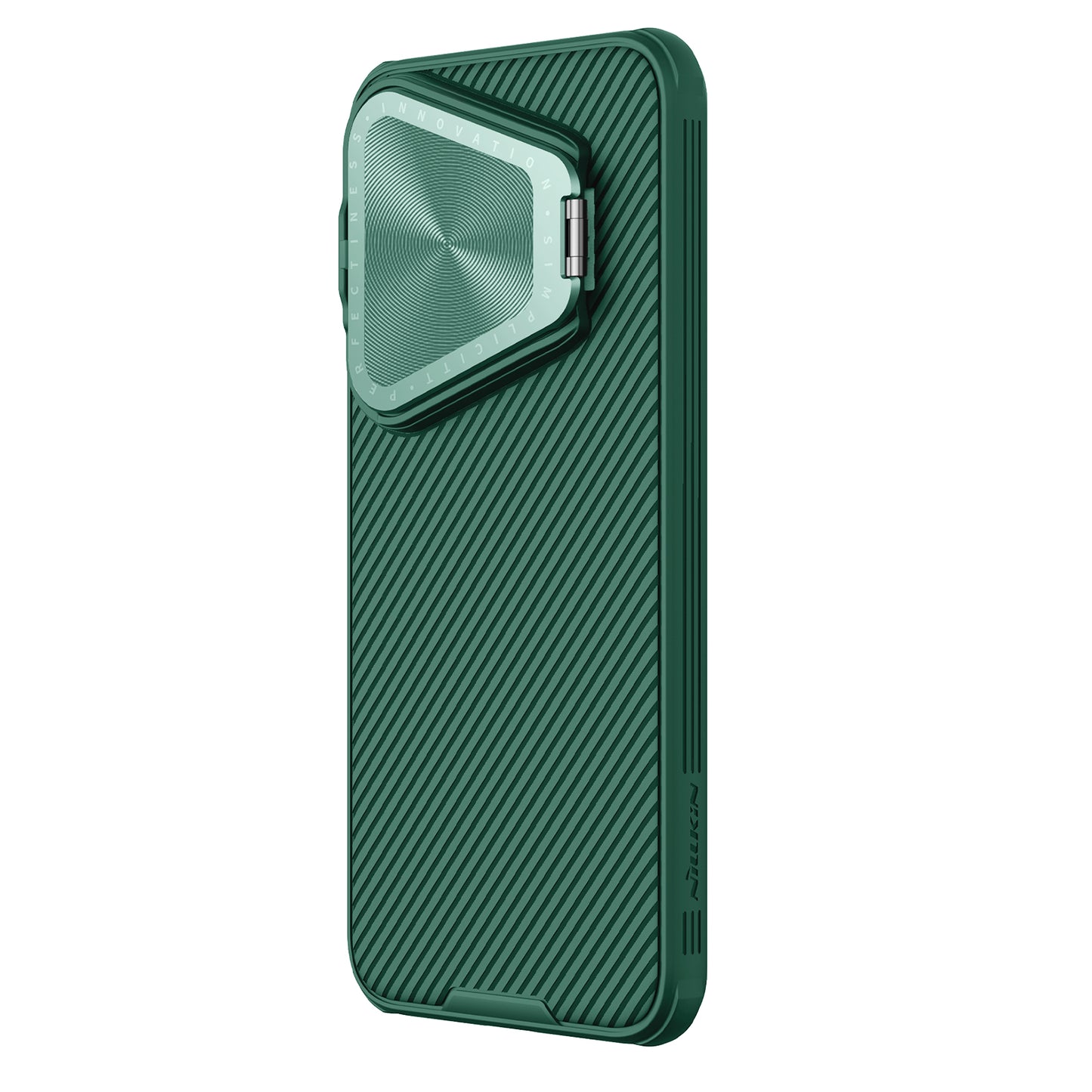 NILLKIN CamShield Prop Series for Huawei Pura 70 Case Slide Camera Protection PC + TPU Phone Cover - Green