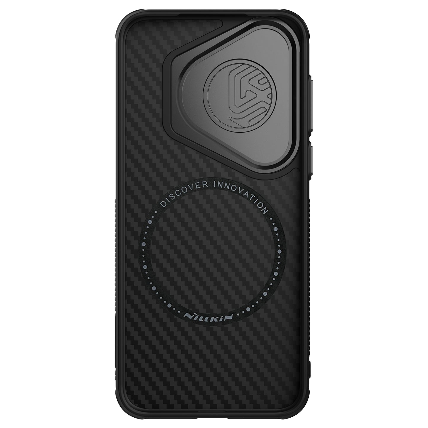 NILLKIN Carboprof Case for Huawei Pura 70 Pro / 70 Pro+ Magnetic Case TPU+Aramid Fiber Lens Lid Kickstand Cover