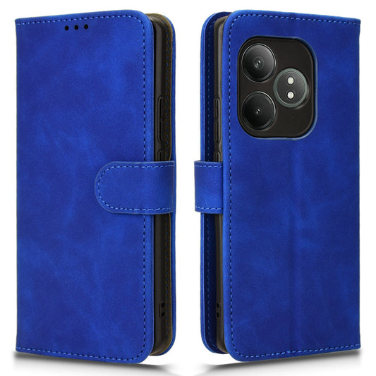 For Realme GT Neo6 SE 5G Wallet Case PU Leather Cover Phone Accessories Distributors - Blue