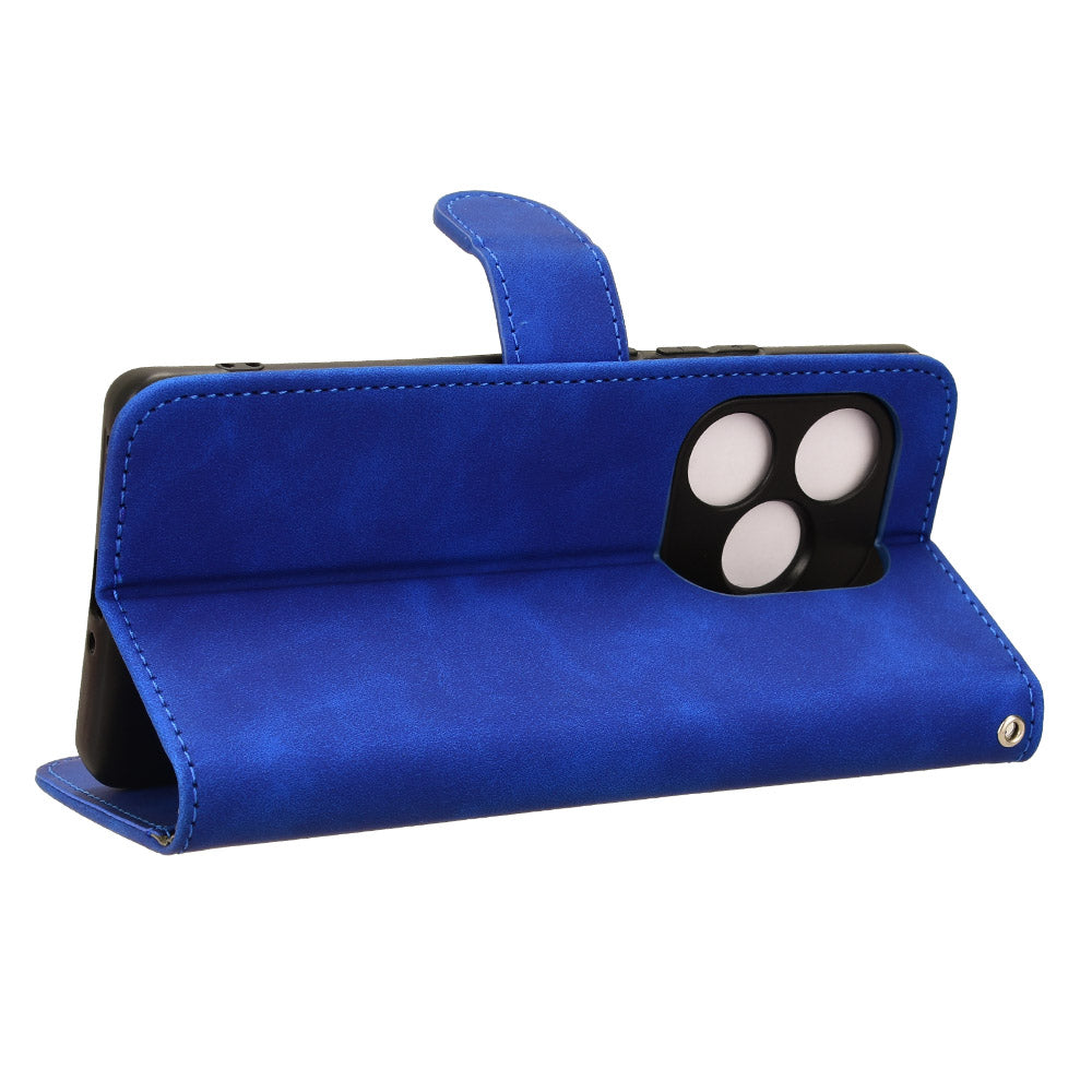 For Realme GT Neo6 SE 5G Wallet Case PU Leather Cover Phone Accessories Distributors - Blue