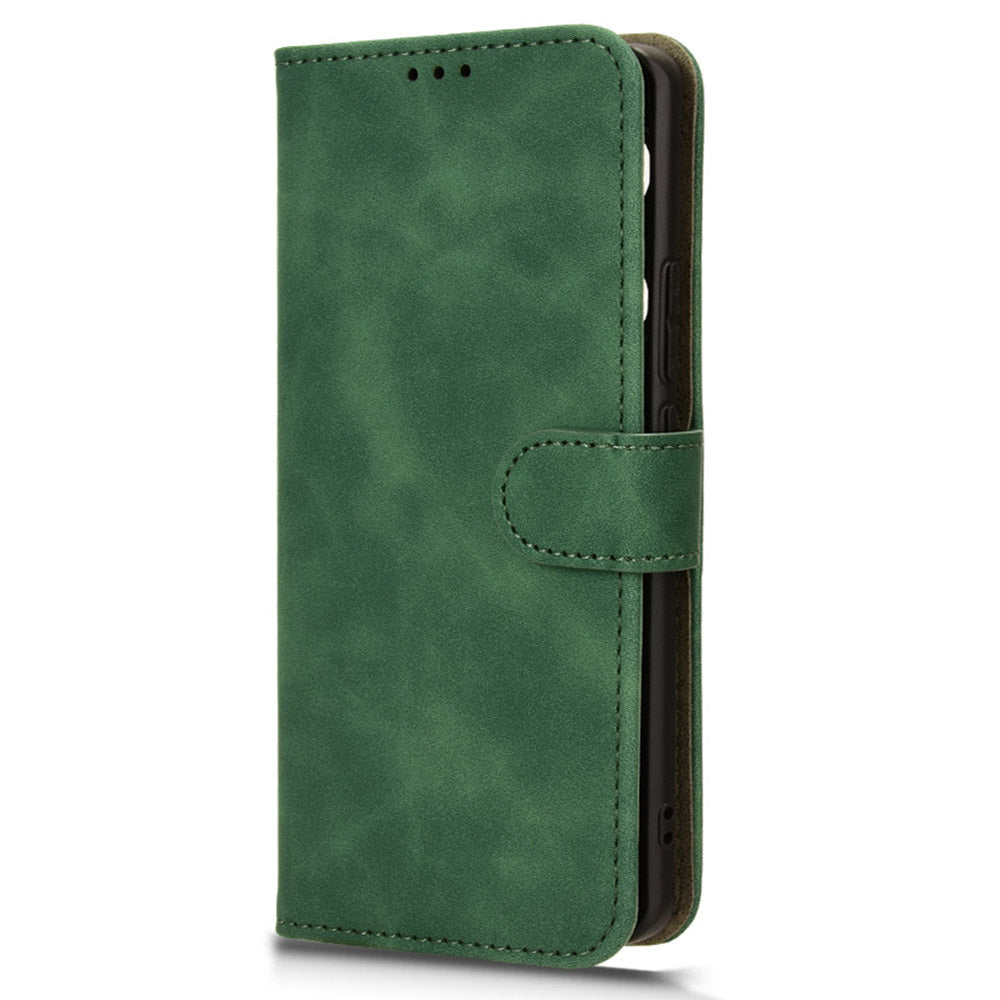 For Realme GT Neo6 SE 5G Wallet Case PU Leather Cover Phone Accessories Distributors - Green