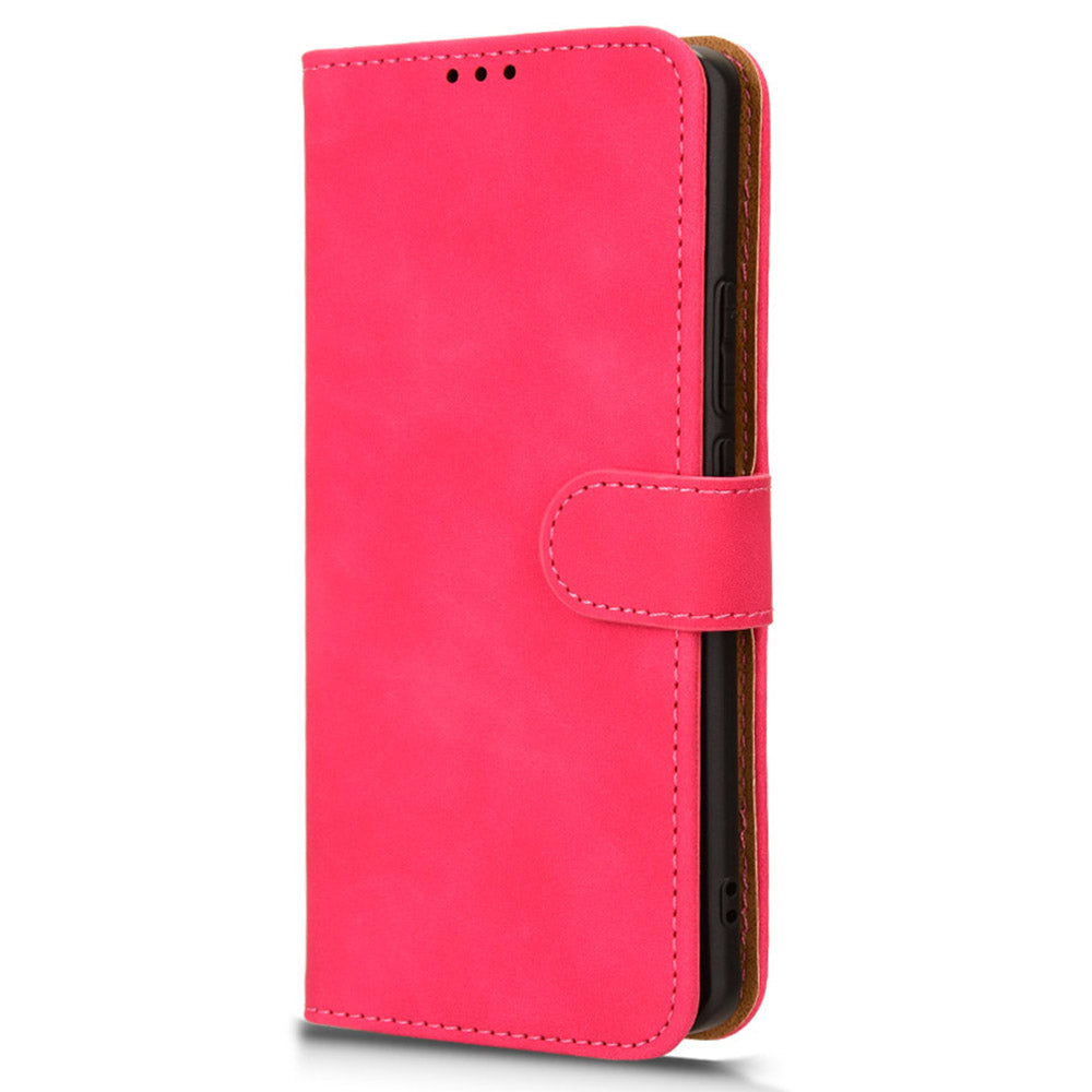For Realme GT Neo6 SE 5G Wallet Case PU Leather Cover Phone Accessories Distributors - Rose