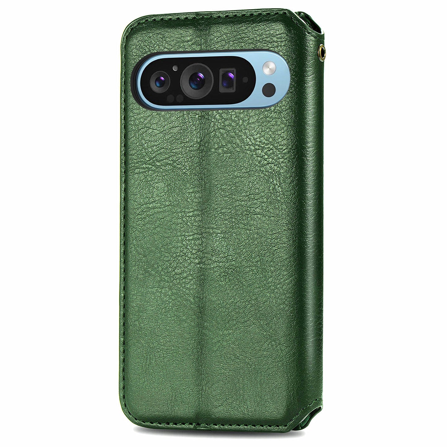 For Google Pixel 9 Case Leather Wallet Case Mobile Phone Cover Wholesale - Green