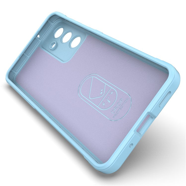 Mobile Phone Protector for Samsung Galaxy M55 5G / C55 5G / F55 5G , Bump Proof TPU Back Case - Baby Blue