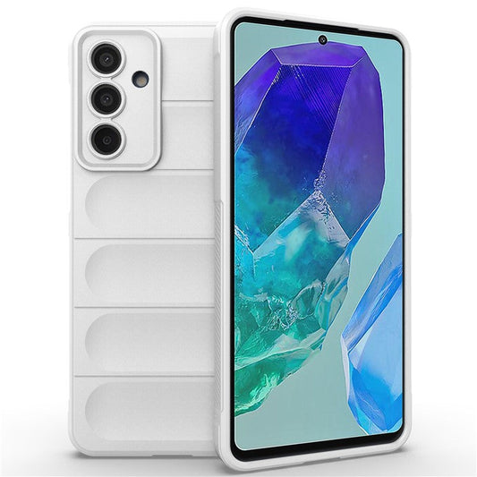 Mobile Phone Protector for Samsung Galaxy M55 5G / C55 5G / F55 5G , Bump Proof TPU Back Case - White