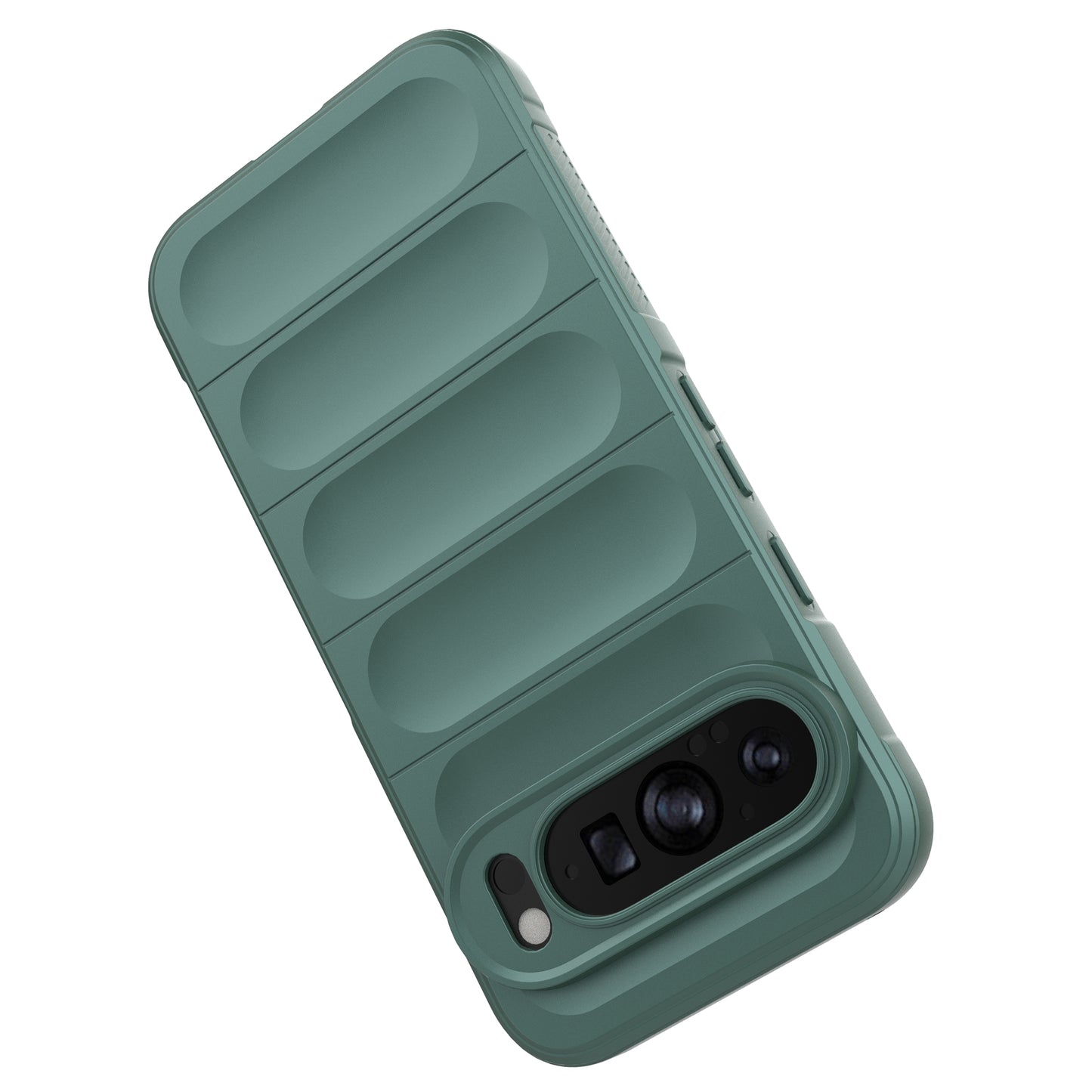 Mobile Phone Protector for Google Pixel 9 , Impact Resistant TPU Back Case - Green