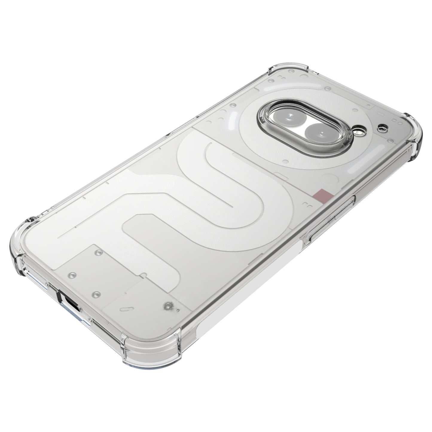 For Nothing Phone (2a) TPU Case Transparent Airbag Protection Phone Cover