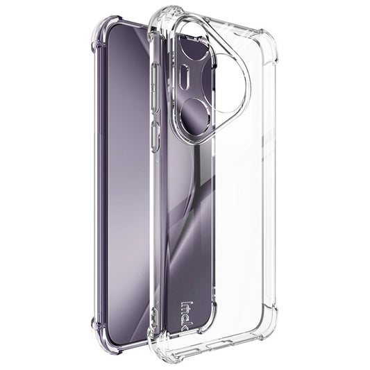 IMAK For Huawei Pura 70 Pro / 70 Pro+ Cover Drop Protection TPU Clear Back Phone Case - Transparent