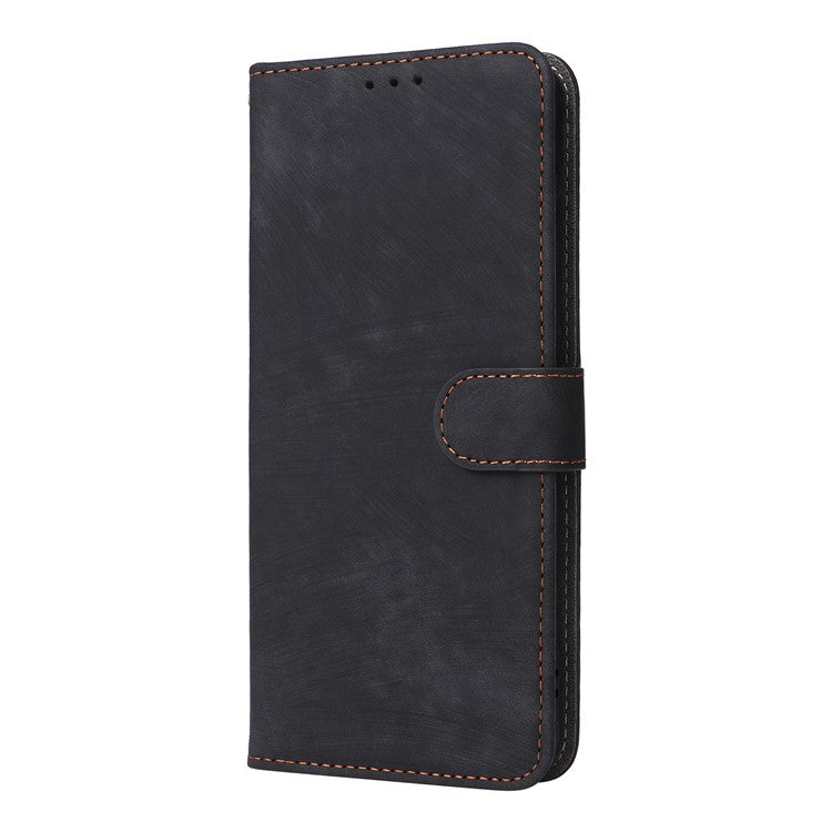 For OnePlus Nord CE4 5G / Oppo K12 Leather Phone Case with RFID Blocking Wallet  - Black