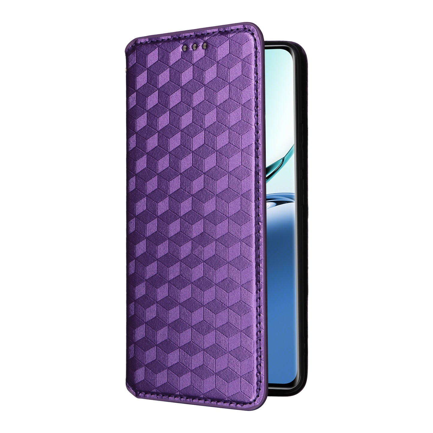 For Oppo A3 Pro 5G Leather Wallet Flip Cover Mobile Phone Case Wholesale - Purple