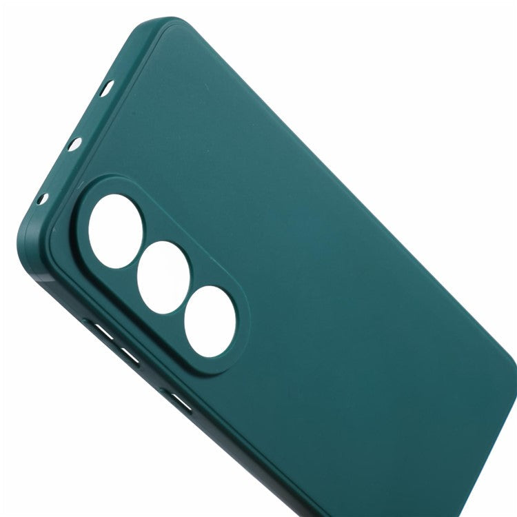 For OnePlus Ace 3V 5G Case Lens Precise Cutout Shockproof TPU Phone Cover - Army Green