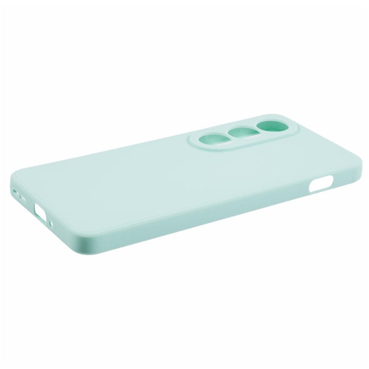 For OnePlus Ace 3V 5G Case Lens Precise Cutout Shockproof TPU Phone Cover - Baby Blue