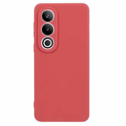 For OnePlus Ace 3V 5G Case Lens Precise Cutout Shockproof TPU Phone Cover - Red