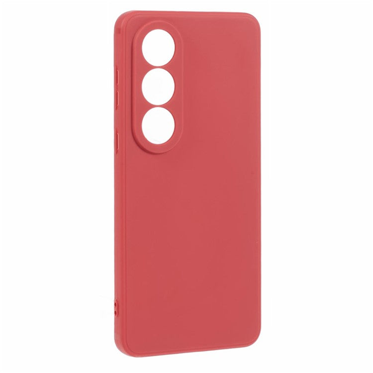 For OnePlus Ace 3V 5G Case Lens Precise Cutout Shockproof TPU Phone Cover - Red