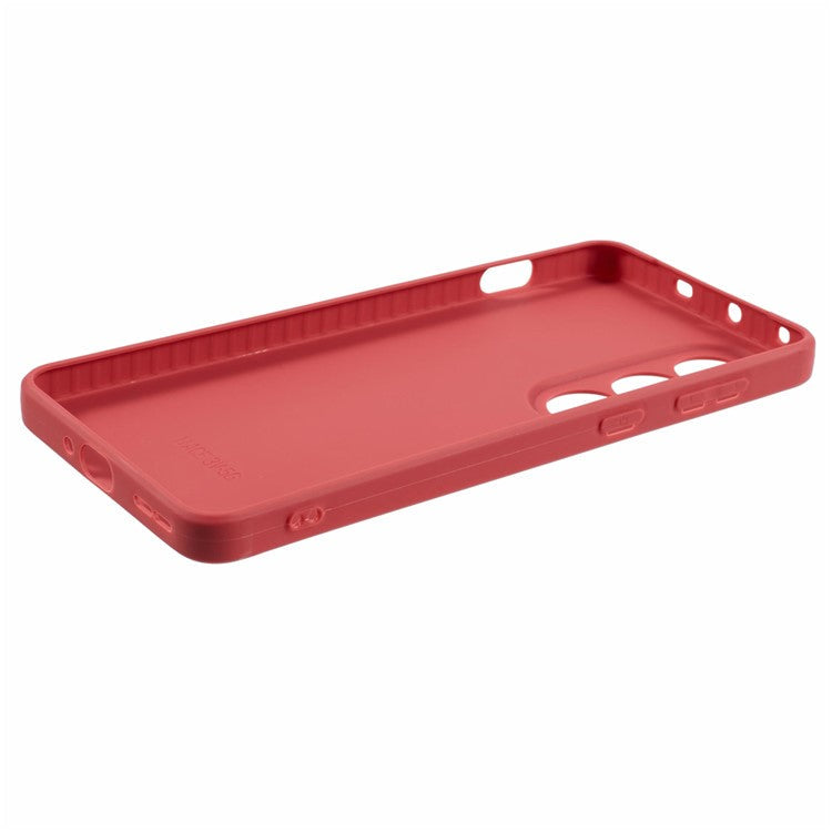 For OnePlus Ace 3V 5G Case Lens Precise Cutout Shockproof TPU Phone Cover - Red