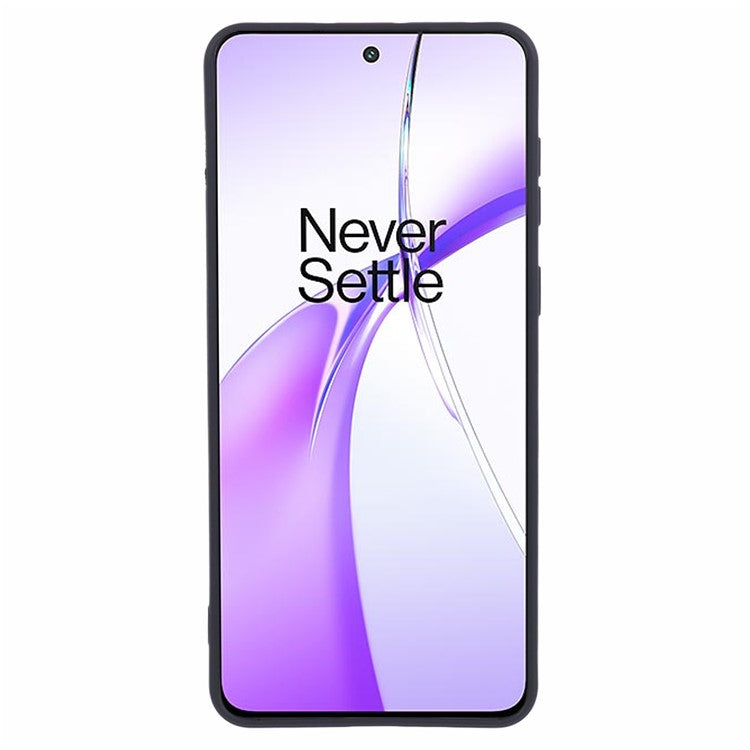 For OnePlus Ace 3V 5G Case Lens Precise Cutout Shockproof TPU Phone Cover - Black