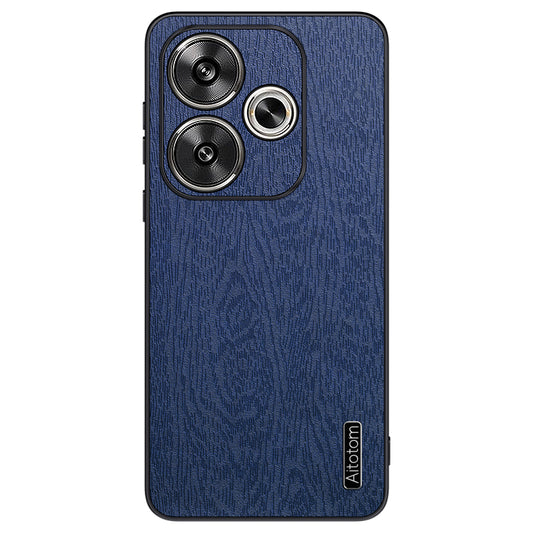 For Xiaomi Redmi Turbo 3 5G Slim-Fit Phone Case PU Leather+PC+TPU Phone Cover - Blue
