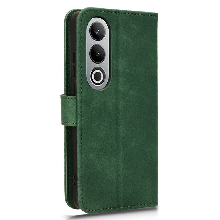 For OnePlus Nord CE4 5G Wholesale Case Skin Touch Leather Wallet Phone Cover - Green