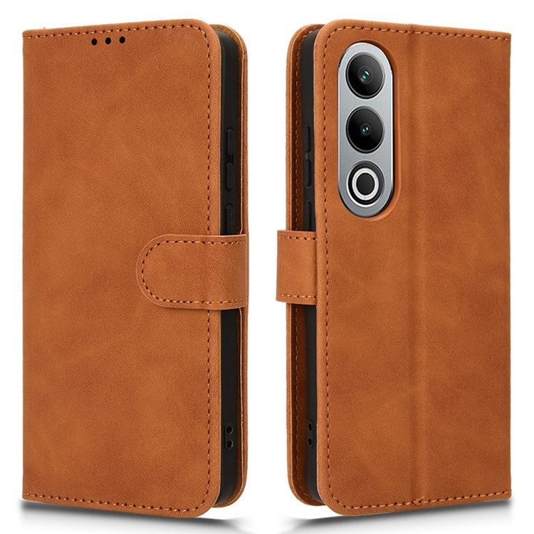 For OnePlus Nord CE4 5G Wholesale Case Skin Touch Leather Wallet Phone Cover - Brown