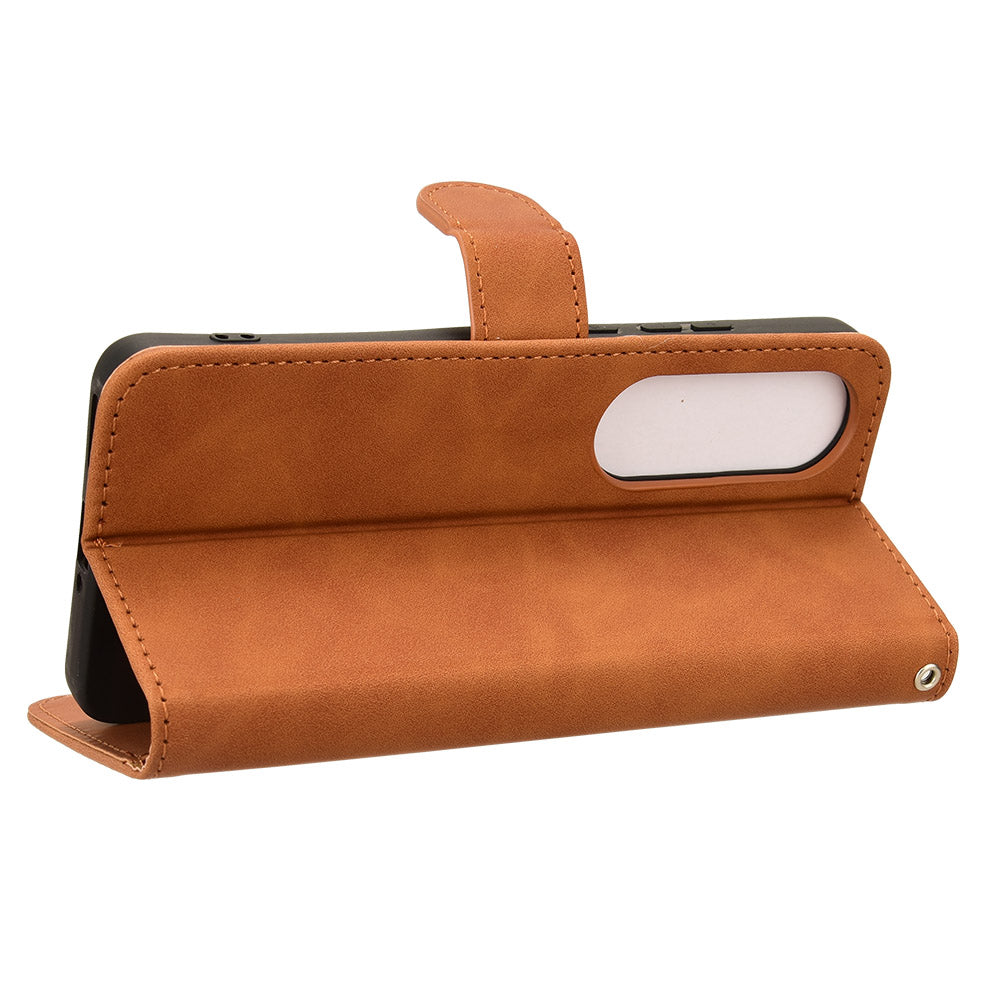 For OnePlus Nord CE4 5G / Ace 3V 5G Wholesale Case Skin Touch Leather Wallet Phone Cover - Brown