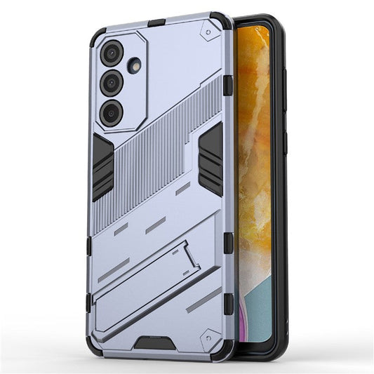 For Samsung Galaxy M55 5G / C55 5G / F55 5G Case Kickstand Protective PC+TPU Phone Cover - Grey