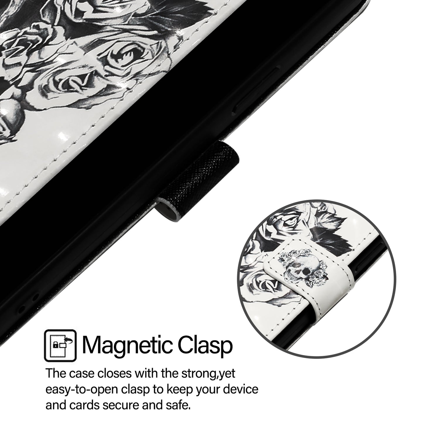 YB Pattern Printing Leather Series-2 For OnePlus Nord CE4 5G Case Protective Leather Phone Shell - Skull