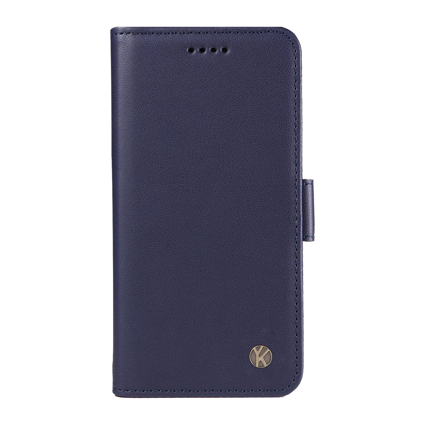 YIKATU YK-003 For Samsung Galaxy S24 Case PU Leather Folio Wallet Phone Cover - Sapphire