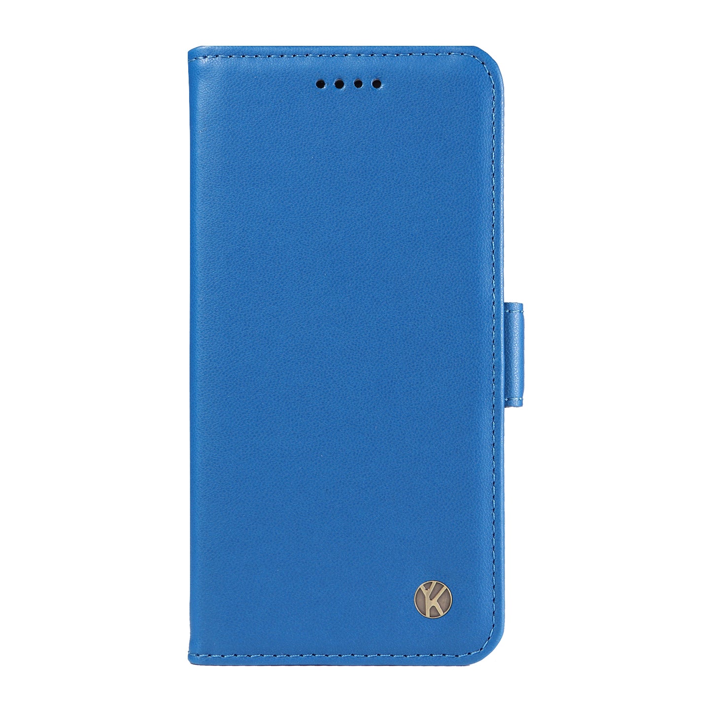 YIKATU YK-003 For Samsung Galaxy S24 Case PU Leather Folio Wallet Phone Cover - Sky Blue