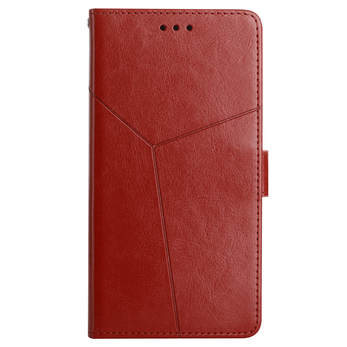 HT01 For Honor 200 Lite Case Stand Wallet Leather Cover Imprinted Design Phone Shell - Brown
