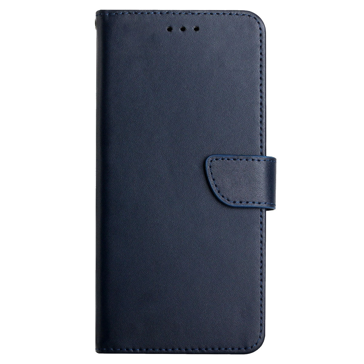 HT02 For Honor 200 Lite Case Genuine Cow Leather Phone Shell Nappa Texture Stand Cover - Blue