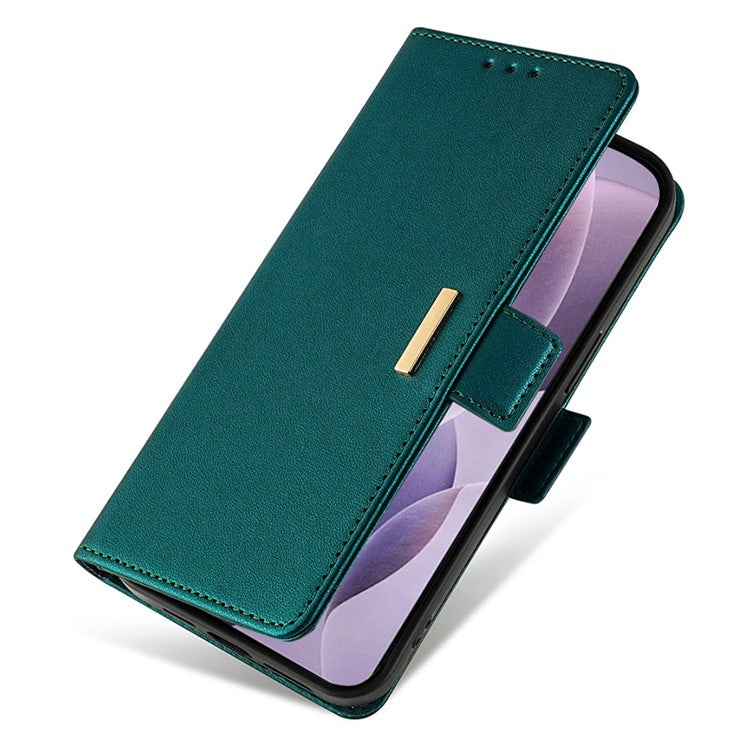 For Asus Zenfone 9 5G / Zenfone 9z Case Wallet PU Leather RFID Blocking Crossbody Cell Phone Cover - Green