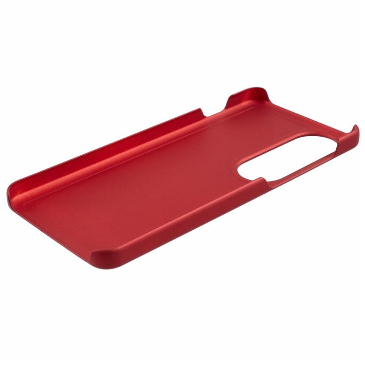 For OnePlus Ace 3V 5G Anti-Scratch Phone Cover Matte Skin-touch Feeling Hard PC Phone Case - Red