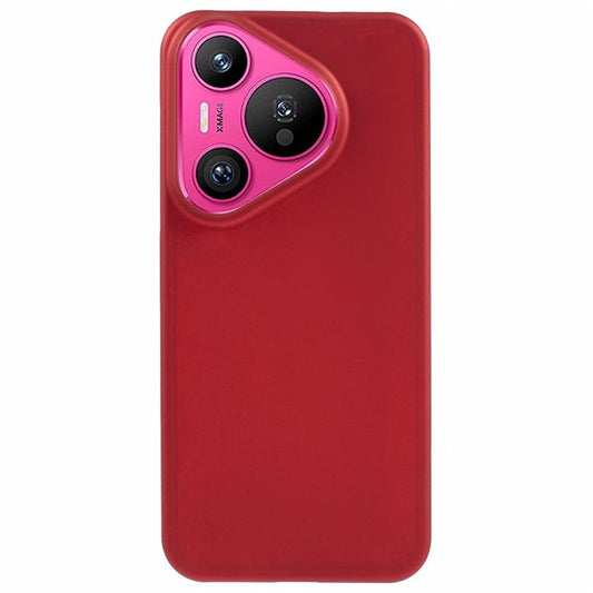 For Huawei Pura 70 Cell Phone Case Skin-Touch Feeling Matte Hard PC Back Cover - Red