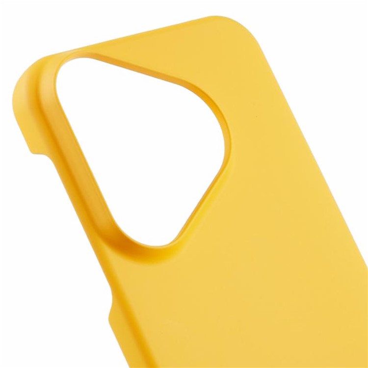 For Huawei Pura 70 Cell Phone Case Skin-touch Feeling Matte Hard PC Back Cover - Yellow