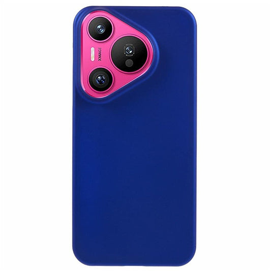 For Huawei Pura 70 Cell Phone Case Skin-touch Feeling Matte Hard PC Back Cover - Blue
