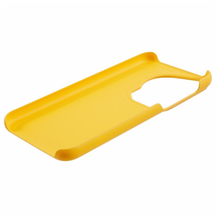 For Huawei Pura 70 Ultra Matte Hard PC Phone Cover Anti-Scratch Phone Case with Skin-Touch Feeling - Yellow
