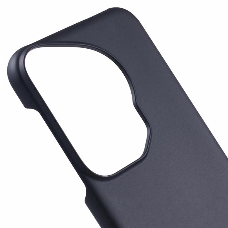 For Huawei Pura 70 Ultra Matte Hard PC Phone Cover Anti-Scratch Phone Case with Skin-touch Feeling - Black