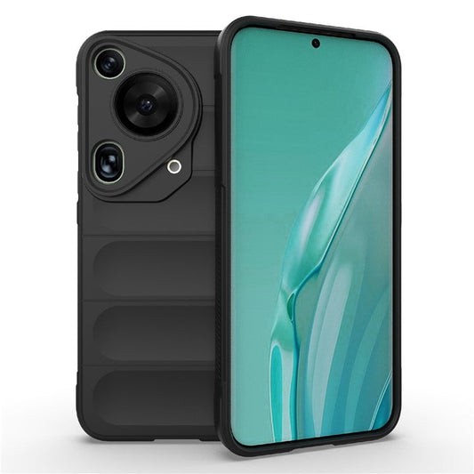 For Huawei Pura 70 Ultra Case Impact Resistant TPU Phone Protector - Black