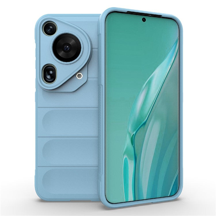 For Huawei Pura 70 Ultra Case Impact Resistant TPU Phone Protector - Baby Blue
