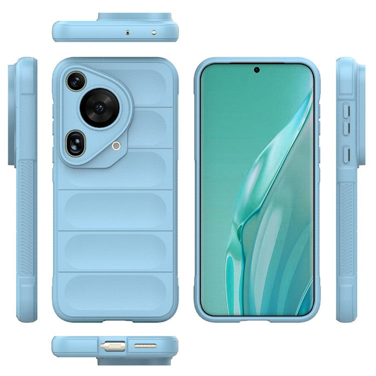 For Huawei Pura 70 Ultra Case Impact Resistant TPU Phone Protector - Baby Blue