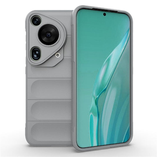 For Huawei Pura 70 Ultra Case Impact Resistant TPU Phone Protector - Light Grey