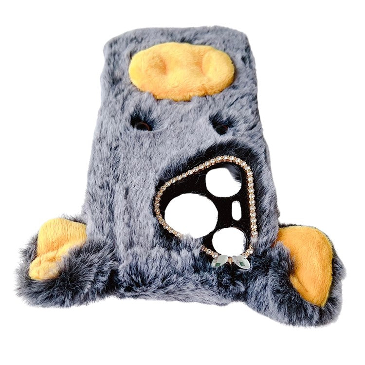 For Huawei Pura 70 TPU Case Plus Lucky Pig Drop-proof Phone Protective Case - Grey