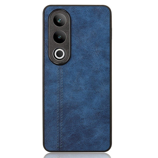 For OnePlus Ace 3V 5G Case PU Leather+PC+TPU Phone Back Cover Stitching Line Design - Blue