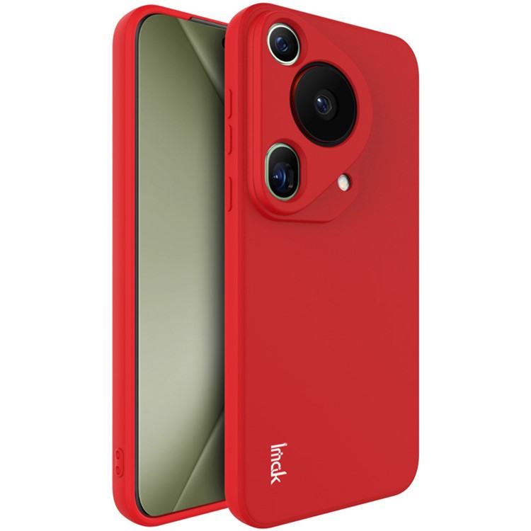 IMAK UC-4 Series for Huawei Pura 70 Ultra TPU Case Straight Edge Drop-proof Phone Cover - Red