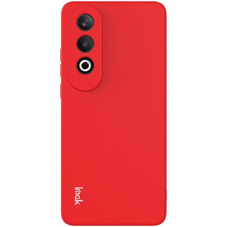 IMAK UC-4 Series for OnePlus Nord CE4 5G / Oppo K12 Case Straight Edge TPU Phone Cover Anti-drop Phone Shell - Red