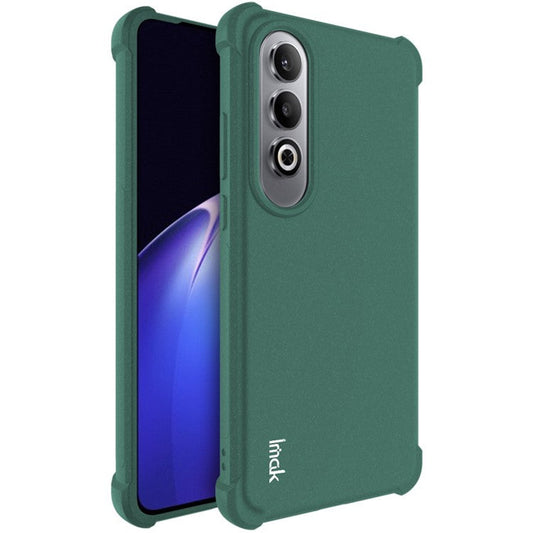 IMAK For Oneplus Nord CE4 5G / Oppo K12 Cases TPU Shockproof Airbag Phone Shell Matte Phone Cover - Green