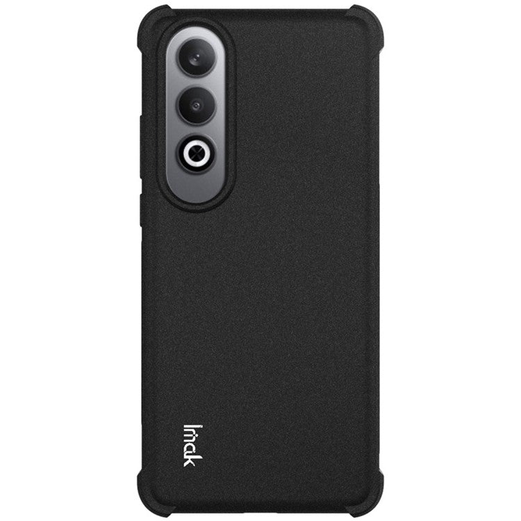 IMAK For OnePlus Nord CE4 5G / Oppo K12 Cases TPU Shockproof Airbag Phone Shell Matte Phone Cover - Black