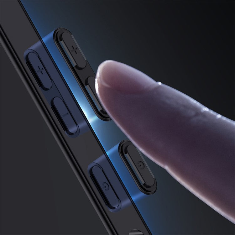 For Huawei Pura 70 Ultra Cases Wood Texture PU+PC+TPU Phone Cover - Blue