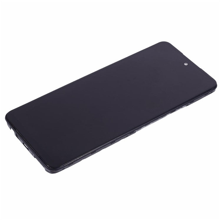 For Infinix Hot 11s X6812 Grade C LCD Screen and Digitizer Assembly + Frame Replacement Part (Without Logo)